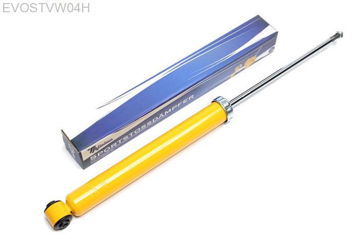 EVOSTVW04H, Sport schokdemper Achteras, Audi A3 (8L), Sport shock absorber Audi TT, A3, Seat Leon, Toledo, Skoda Octavia, Bora, Golf IV, New Beetlewithout Quattro  and  4-Motion models, incl. model with serial sport suspensionrear, Verlaging tot -40mm mogelijk, Prijs is per stuk ! , aantal ingeven bij bestellen